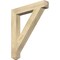 Ekena Millwork Traditional Craftsman Rough Sawn Bracket, Douglas Fir, 4"W x 28"D x 32"H BKT04X28X32TRA04RDF - alternate 1